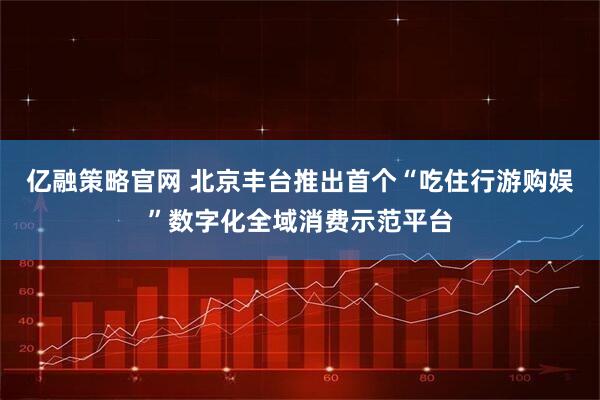 亿融策略官网 北京丰台推出首个“吃住行游购娱”数字化全域消费示范平台